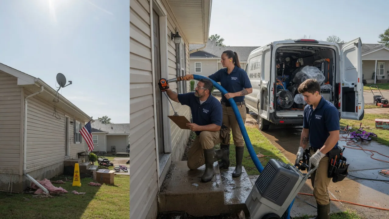Ceiling Water Damage Restoration in Hampton, VA near me
